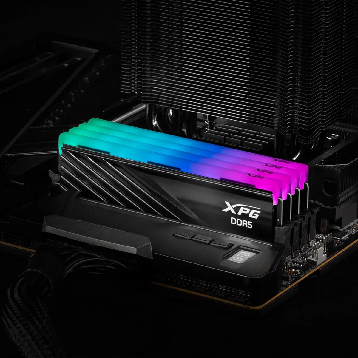 XPG Lancer Blade RGB DDR5 6400MHz 32GB (2×16GB) CL38 UDIMM 288‑Pins Desktop SDRAM DDR5 Dual Channel RAM