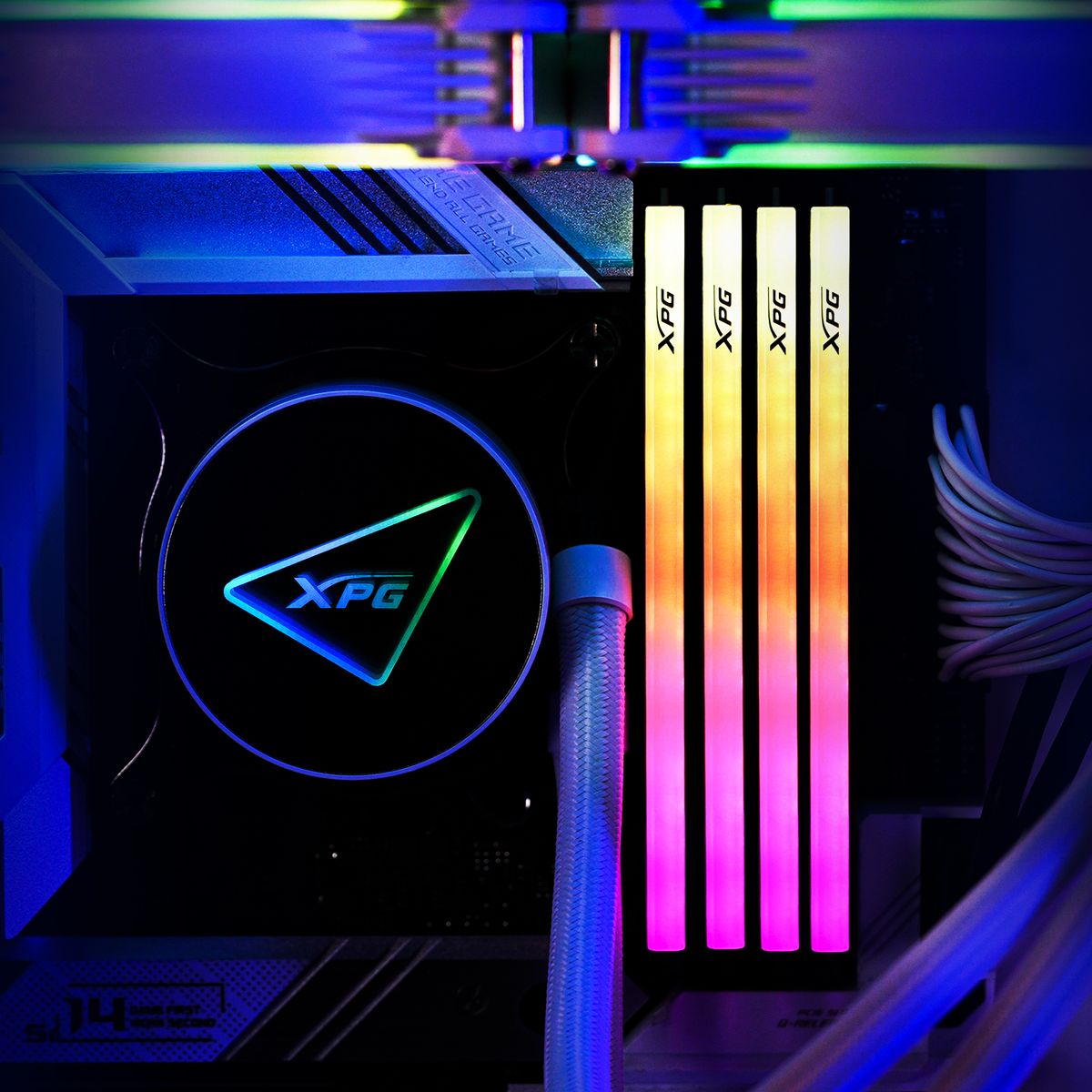 XPG SPECTRIX D35G RGB DDR4 3600MHz 16GB (2×8GB) CL18 UDIMM 288‑Pins Desktop SDRAM DDR4 Dual Channel RAM