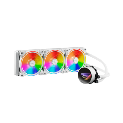 XPG Levante X 360 All-in-One ARGB CPU Liquid Cooler | 4.72 Maximum Fan Diameter -2000 RPM | Fluid Dynamic Bearing | 4-Pin