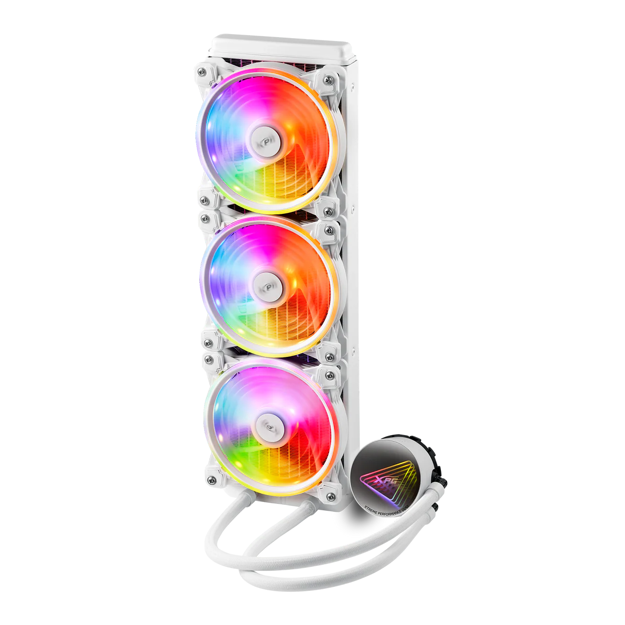 XPG Levante X 360 All-in-One ARGB CPU Liquid Cooler | 4.72 Maximum Fan Diameter -2000 RPM | Fluid Dynamic Bearing | 4-Pin