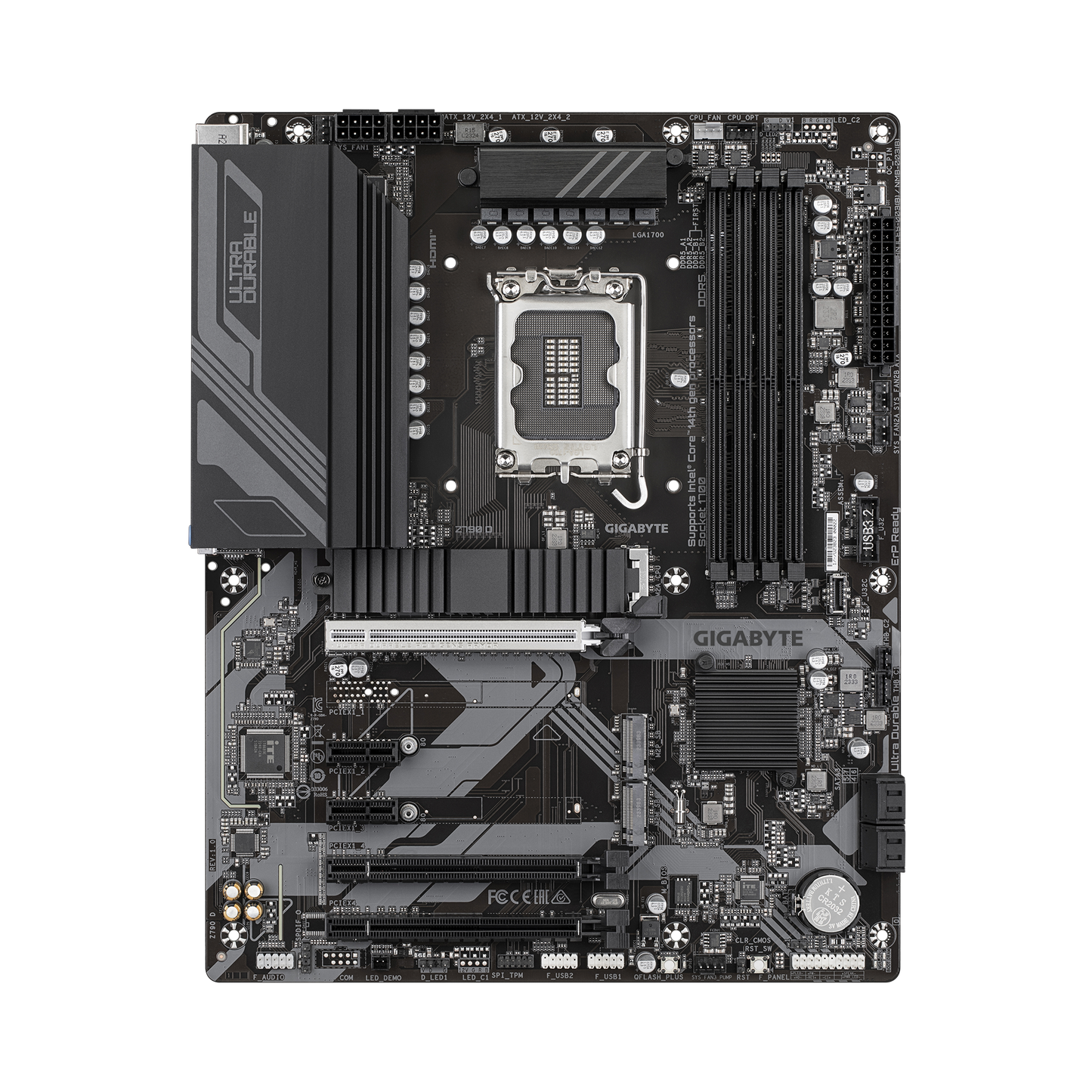 GIGABYTE Z790 D ATX Motherboard | LGA 1700 | DDR5 7600 OC | PCIe 5.0 x16 | Triple M.2 | 2.5 GbE LAN | USB‑C 10 Gb/s | Smart Fan 6