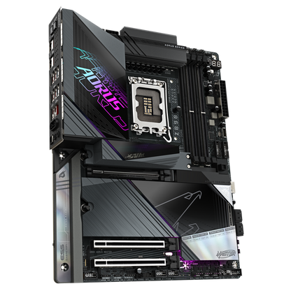 Gigabyte Z890 AORUS MASTER ATX Motherboard | LGA 1851 | DDR5 (OC) | PCIe 5.0 | 5× M.2 | Dual Thunderbolt 4 | Wi‑Fi 7 | Dual 10GbE