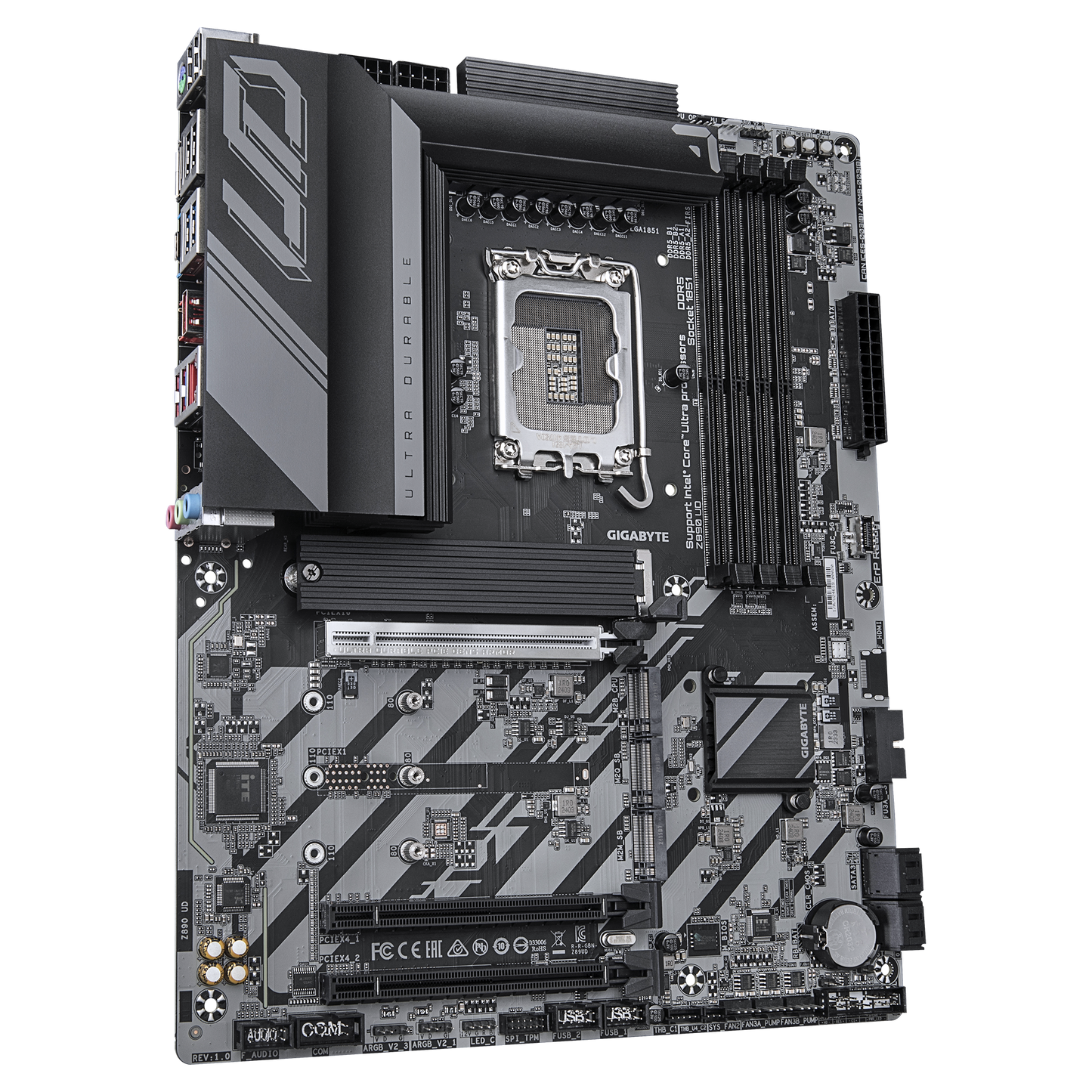 GIGABYTE Z890 UD ATX Motherboard | Supports Intel Core Ultra (Series 2) | DDR5 | PCIe 5.0 | USB4 | 2.5GbE LAN