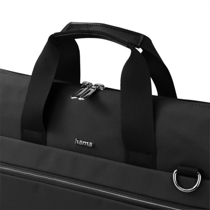 Hama "Ultimate" Laptop Bag | Fits 13.3 | 14.1" Laptops | Black | Water-Repellent | Padded Compartments