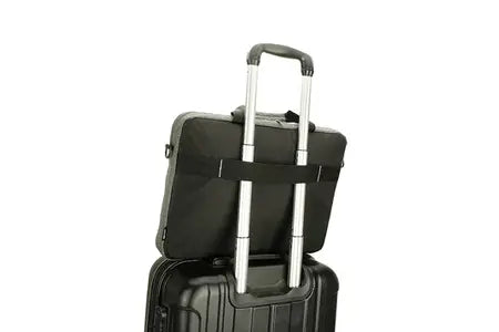 ECLIPS 15.6" Laptop Bag | Professional Carry Case with Organizer Compartments | Black