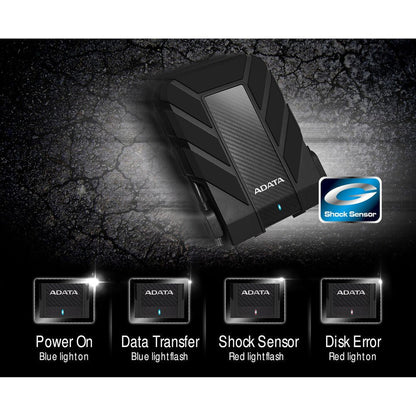 ADATA HD710 Pro External Hard Drive USB 3.2 Military-Grade Shockproof Waterproof Rugged Design | 4TB