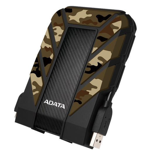 ADATA HD710M Pro External Hard Drive USB 3.2 Military-Grade Shockproof Waterproof Rugged Camo Design