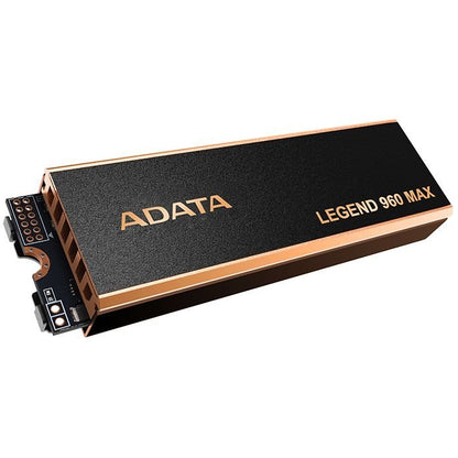 ADATA Legend 960 Max PCIe Gen4 x4 M.2 2280 with 7.35mm Heat Sink Solid State Drive - ALEG-960M-1TCS - Internal SSD - alnabaa.com - النبع