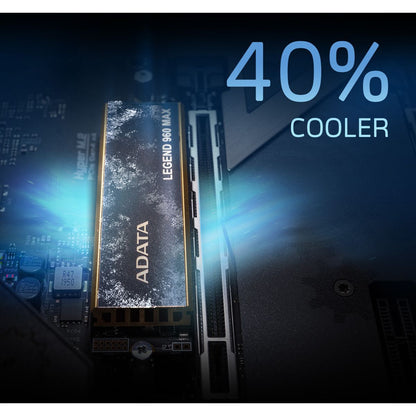 ADATA Legend 960 Max PCIe Gen4 x4 M.2 2280 with 7.35mm Heat Sink Solid State Drive | 2TB