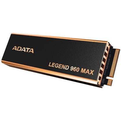 ADATA Legend 960 Max PCIe Gen4 x4 M.2 2280 with 7.35mm Heat Sink Solid State Drive - ALEG-960M-1TCS - Internal SSD - alnabaa.com - النبع