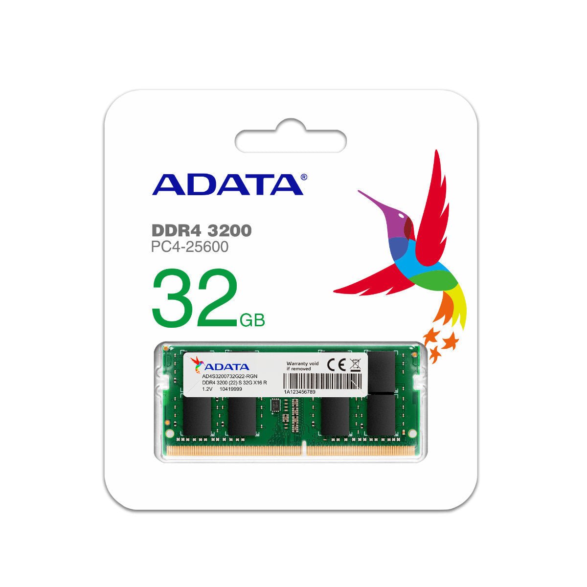 ADATA Premier DDR4 3200 | 32GB | 260-pin SO-DIMM Laptop RAM