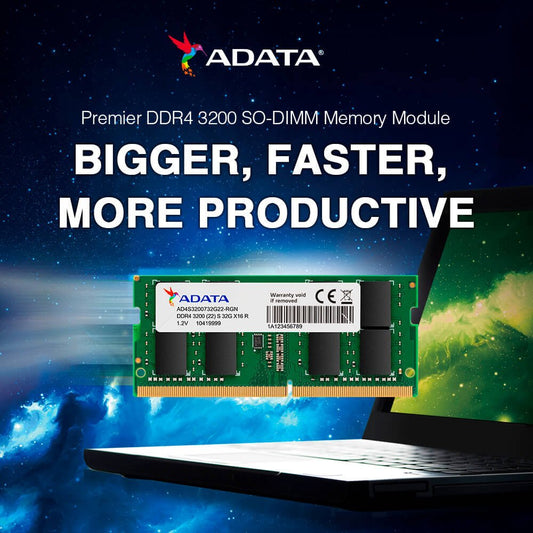 ADATA Premier DDR4 3200 | 8GB | 260-pin SO-DIMM Laptop RAM