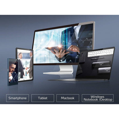 ADATA SE760 USB 3.2 Gen 2 External Solid State Drive - ASE760-512GU32G2-CTI - External SSD - alnabaa.com - النبع