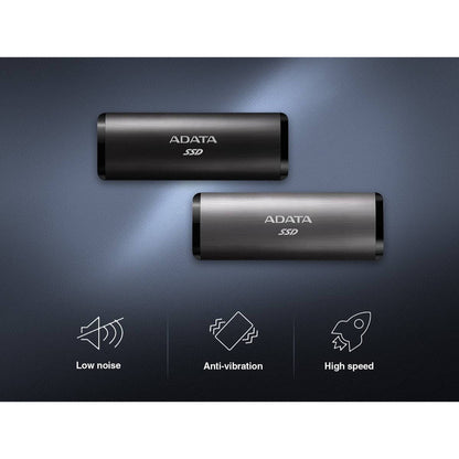 ADATA SE760 USB 3.2 Gen 2 External Solid State Drive - ASE760-512GU32G2-CTI - External SSD - alnabaa.com - النبع