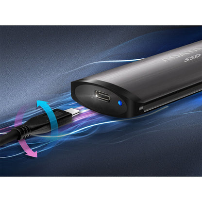 ADATA SE760 USB 3.2 Gen 2 External Solid State Drive - ASE760-512GU32G2-CTI - External SSD - alnabaa.com - النبع