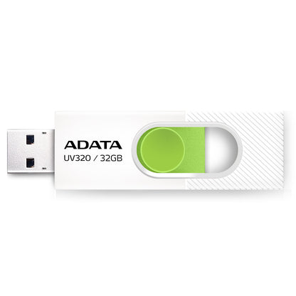 ADATA UV320 USB 3.2 Flash Drive - AUV320-32G-RWHGN - USB Flash Drives - alnabaa.com - النبع