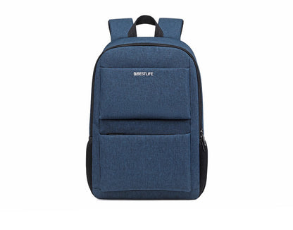 BESTLIFE Vega Backpack | 14.1" Laptop | Water-Repellent | Ergonomic Straps | Breathable Mesh | Front & Side Pockets