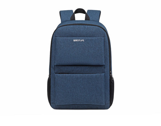 BESTLIFE Vega Backpack | 14.1" Laptop | Water-Repellent | Ergonomic Straps | Breathable Mesh | Front & Side Pockets