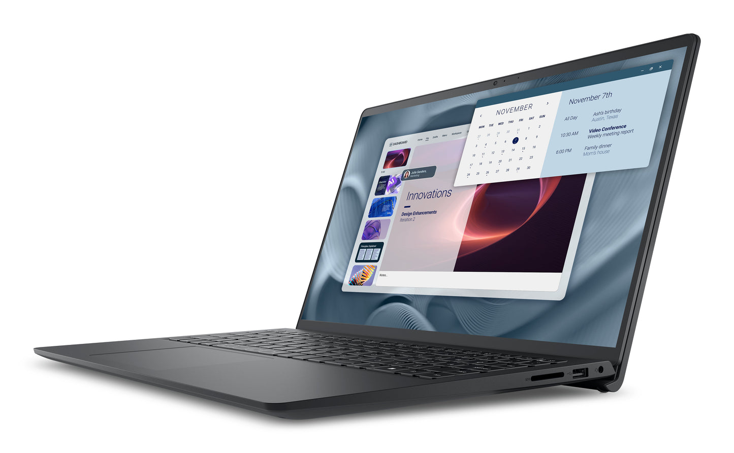 DELL Pro 15 Essential PV15250 PV15250_RPLU_004_P - 15.6" FHD 120Hz - Intel Core 3 100U - 8GB RAM - 512GB SSD - Shared - WIN 11 PRO K