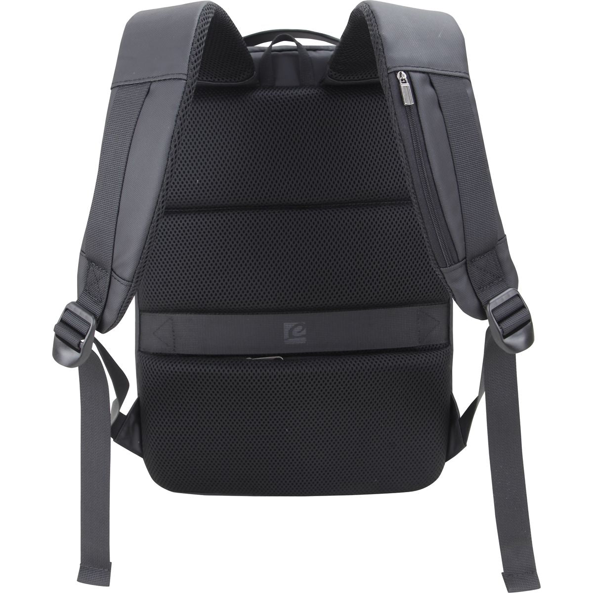 BESTLIFE BB-3677BK 15.6" Laptop Backpack | Water-Resistant Commuter Bag with USB Charging Port | Padded Laptop Compartment | Anti-Theft Pocket & Luggage Strap | Black