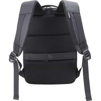 BESTLIFE BB-3677BK 15.6" Laptop Backpack | Water-Resistant Commuter Bag with USB Charging Port | Padded Laptop Compartment | Anti-Theft Pocket & Luggage Strap | Black