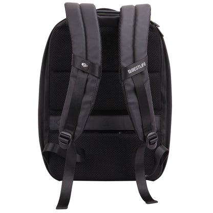 BESTLIFE Neoton Travelsafe Backpack | 15.6″ Laptop | USB Charging | 180° Opening | Anti-Theft Design | Waterproof Zippers