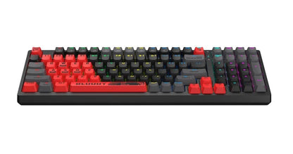 Bloody S98 RGB Mechanical Switch Gaming Keyboard BLMS Red Switch Sports Red