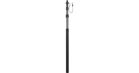 BOYA BY‑PB25 8.2′ Carbon Fiber Boompole | 3‑Section | Internal XLR Cable | 3 kg Load | Includes ¼″‑20 & XLR Adapters | Lightweight