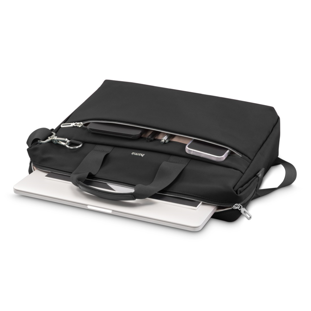 Hama "Ultimate" Laptop Bag | Fits 13.3 | 14.1" Laptops | Black | Water-Repellent | Padded Compartments