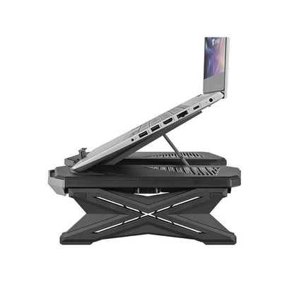Thermaltake “Massive Air” Notebook Stand | Adjustable (15° | 45°) | MagSafe Phone Holder | Drawer | Supports Up to 10 kg | 409×301×43 mm