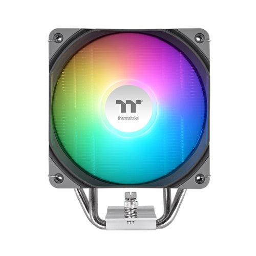 Thermaltake UX400 ARGB Sync CPU Cooler | Single-Tower | 240 W TDP | 4× Ø6 mm Heatpipes | 120 mm ARGB Fan | 9-LED Lighting | Supports Intel & AMD