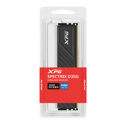 XPG Spectrix D35G RGB DDR4 RAM | 3200MT/s | CL16-18 | 8-32 GB U-DIMM | Low-Profile RGB
