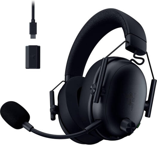 Razer BlackShark V3 Wireless Gaming Headset | TriForce 50mm Drivers | THX Spatial Audio | HyperClear Mic | 70H Battery | Lightweight Esports Design | Multi-Platform Compatible (PC/PS5/Xbox/Mobile)
