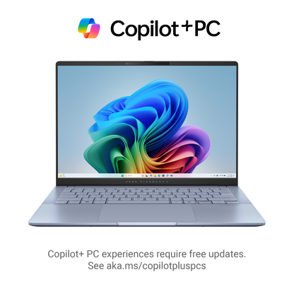 ASUS VivoBook S14 S5406SA-PP073W 14" 3K OLED Laptop Core Ultra 7  256V - 16GB RAM - 1TB SSD - Shared - WIN 11 (Mist Blue)