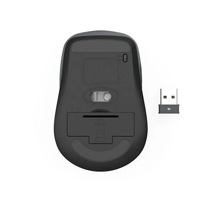 Hama WM‑450 Multi‑Device Wireless Mouse | 7‑Button Optical Mouse with Radio & Bluetooth | Adjustable DPI | Stowable USB‑A Receiver & Eco‑Friendly Design