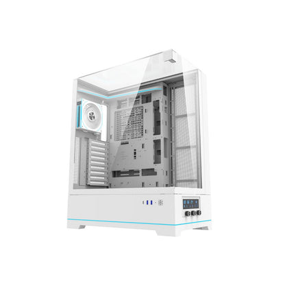 DarkFlash DY450L Pro Mid Tower Case | White