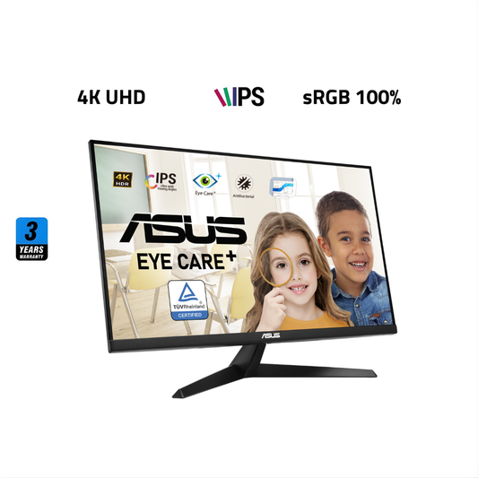 ASUS VY27UQ 27 inch | 4K (3840x2160) 60Hz | 5Ms IPS | Flat | Monitor