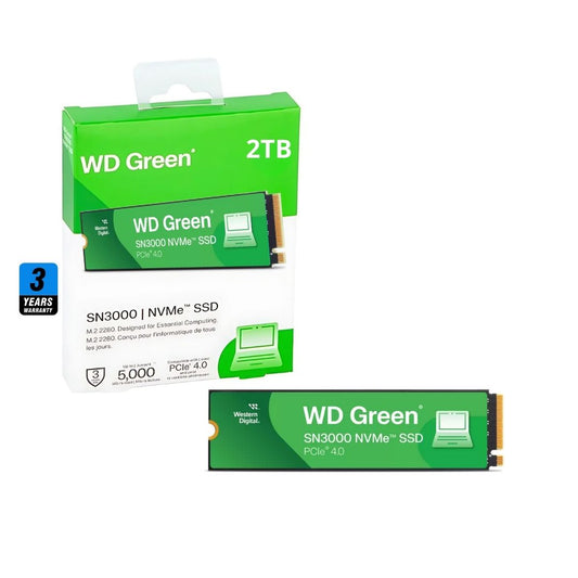 WD Green SN3000 2TB | 5000MB/s M.2 NVME | PCIe 4.0