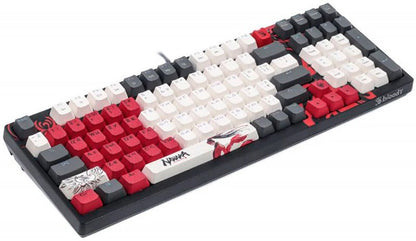 Bloody S98 Naraka Mechanical Switch Gaming Keyboard - BLMS Red Switch - English/Arabic Layout