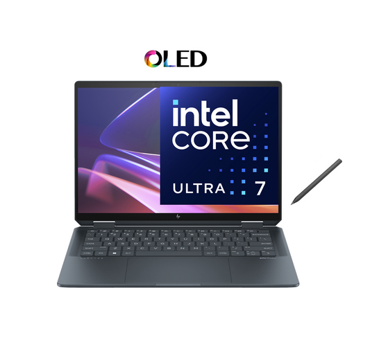 HP Spectre x360 14T-EU000 (7K631AV) | Intel Core Ultra 7-155H | RAM 32GB | SSD 2TB NVMe | Intel Arc Graphics | 14 2.8K OLED Touch | Nightfall Black Aluminum