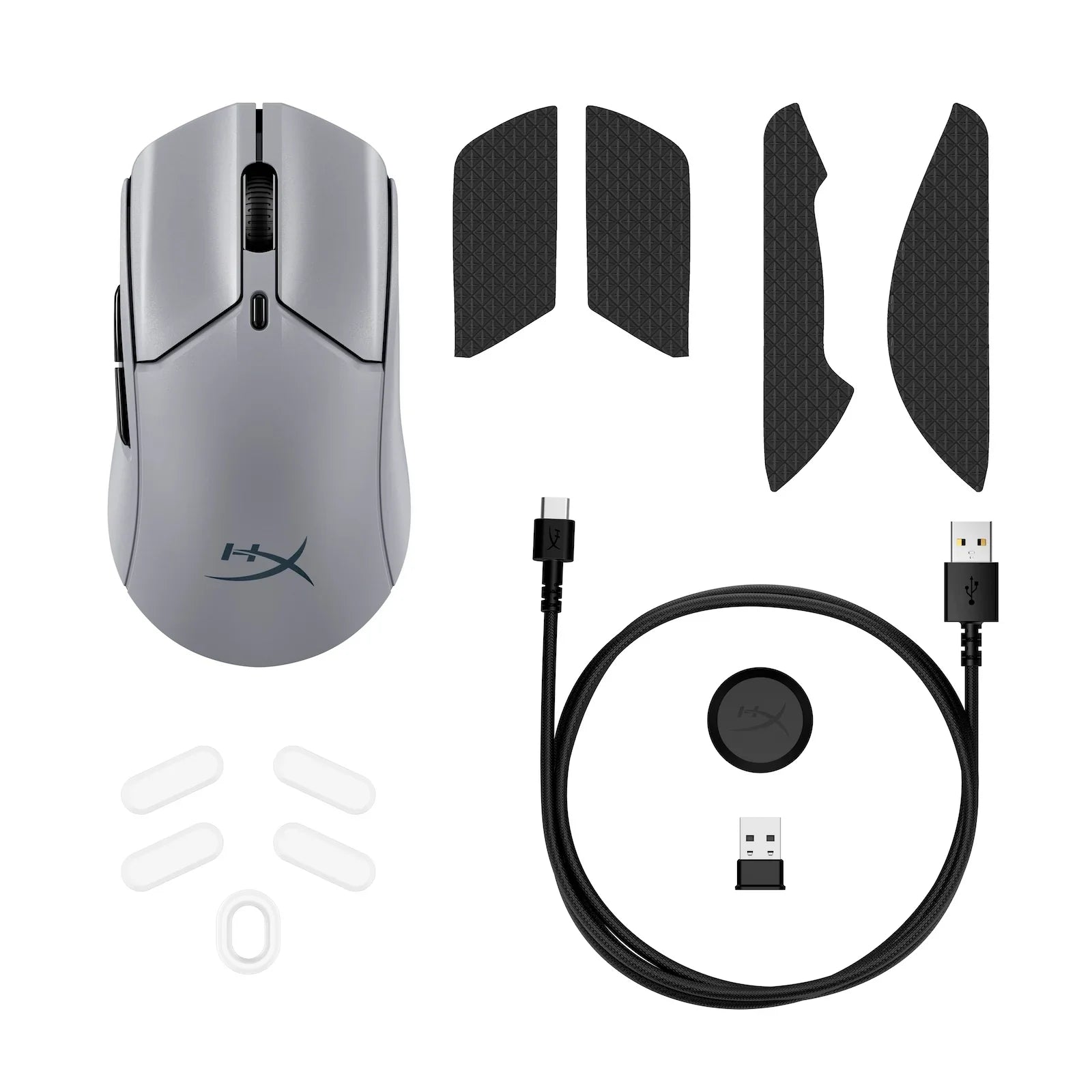 HyperX Pulsefire Haste 2 Pro 4K – Ultra-Light 61 g, Native 4 kHz Wireless, HyperX 26K Sensor (26 000 DPI), Up to 90-Hour Battery