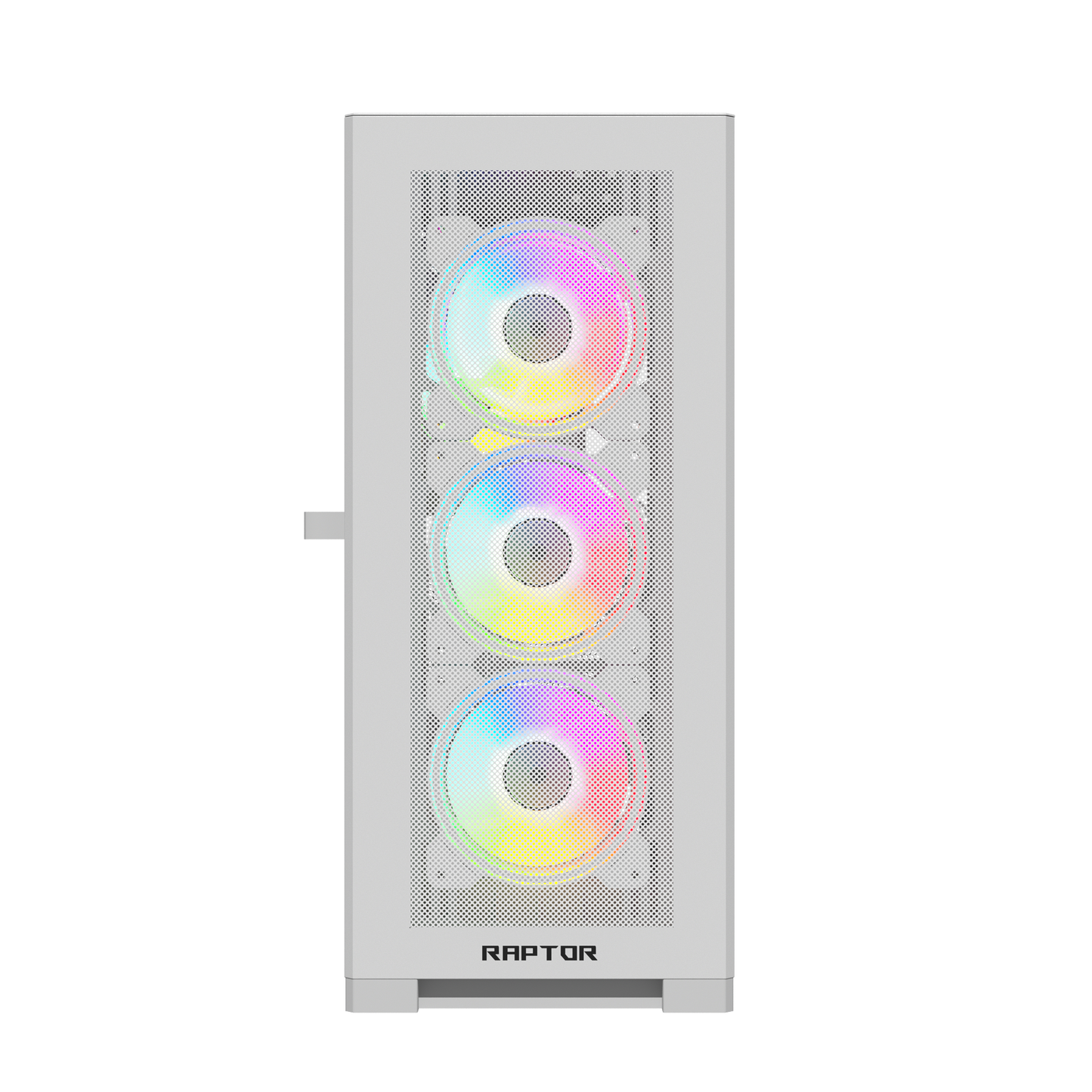 Raptor 290-XL ARCTIC HAWK RGB Mid Tower Case | White