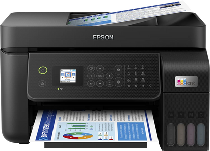 Epson EcoTank L5290 A4 All-in-One Ink Tank Printer | Print | Scan | Copy & Fax | Wi-Fi | Wireless Connectivity | Auto Document Feeder | Ultra-Low Cost Cartridge-Free System with High Page Yield