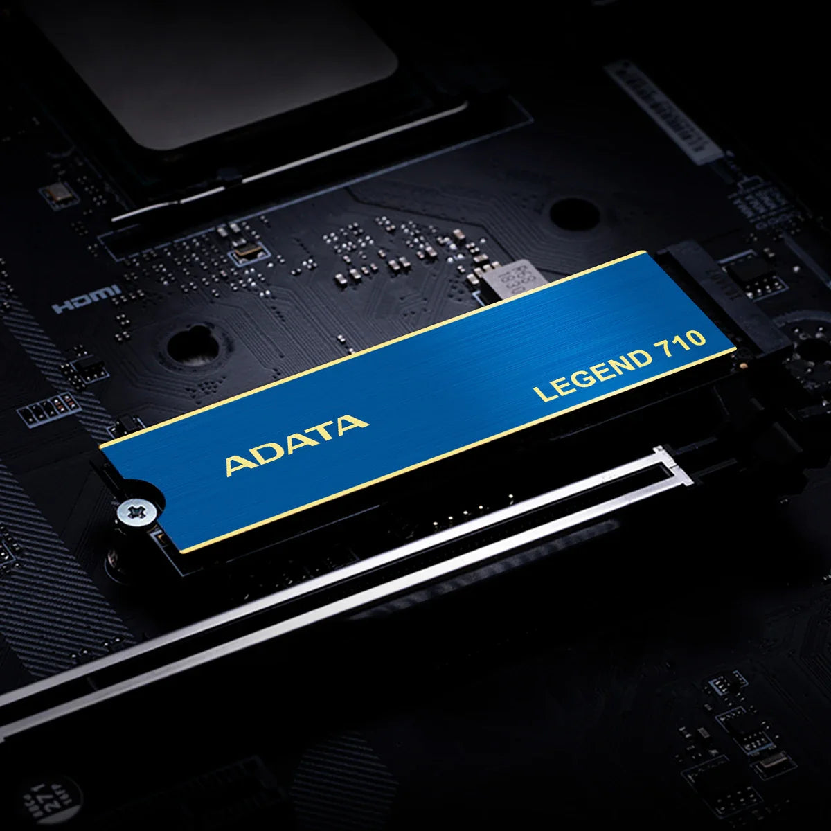 ADATA LEGEND 710 512GB PCIe Gen3x4 NVMe M.2 SSD | Up to 2 | 400/1 | 600MB/s | NVMe 1.4 | HMB | LDPC ECC