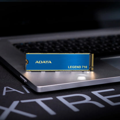 ADATA LEGEND 710 512GB PCIe Gen3x4 NVMe M.2 SSD | Up to 2 | 400/1 | 600MB/s | NVMe 1.4 | HMB | LDPC ECC
