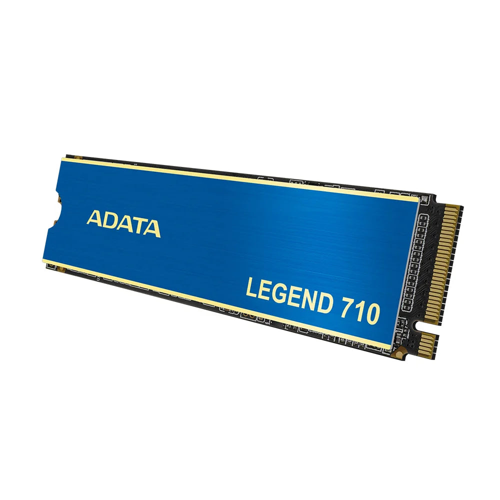 ADATA LEGEND 710 512GB PCIe Gen3x4 NVMe M.2 SSD | Up to 2 | 400/1 | 600MB/s | NVMe 1.4 | HMB | LDPC ECC
