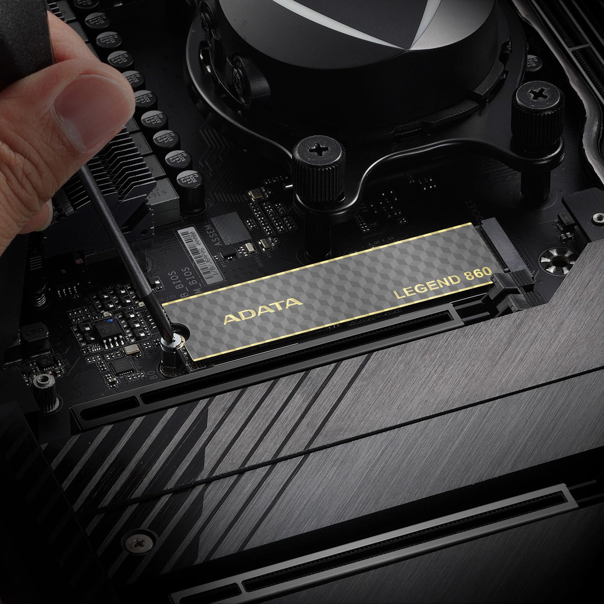 ADATA LEGEND 860 1TB PCIe Gen4x4 NVMe M.2 SSD – Up to 6,000/5,000MB/s, NVMe 2.0, HMB, LDPC ECC, PS5 Compatible