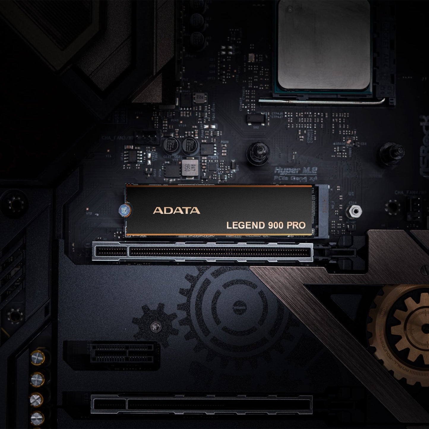 ADATA Legend 900 Pro 2 TB PCIe Gen4 x4 M.2 NVMe SSD – Up to 7,400 MB/s Read, 6,500 MB/s Write, NVMe 1.4, LDPC ECC, HMB, 1200 TBW