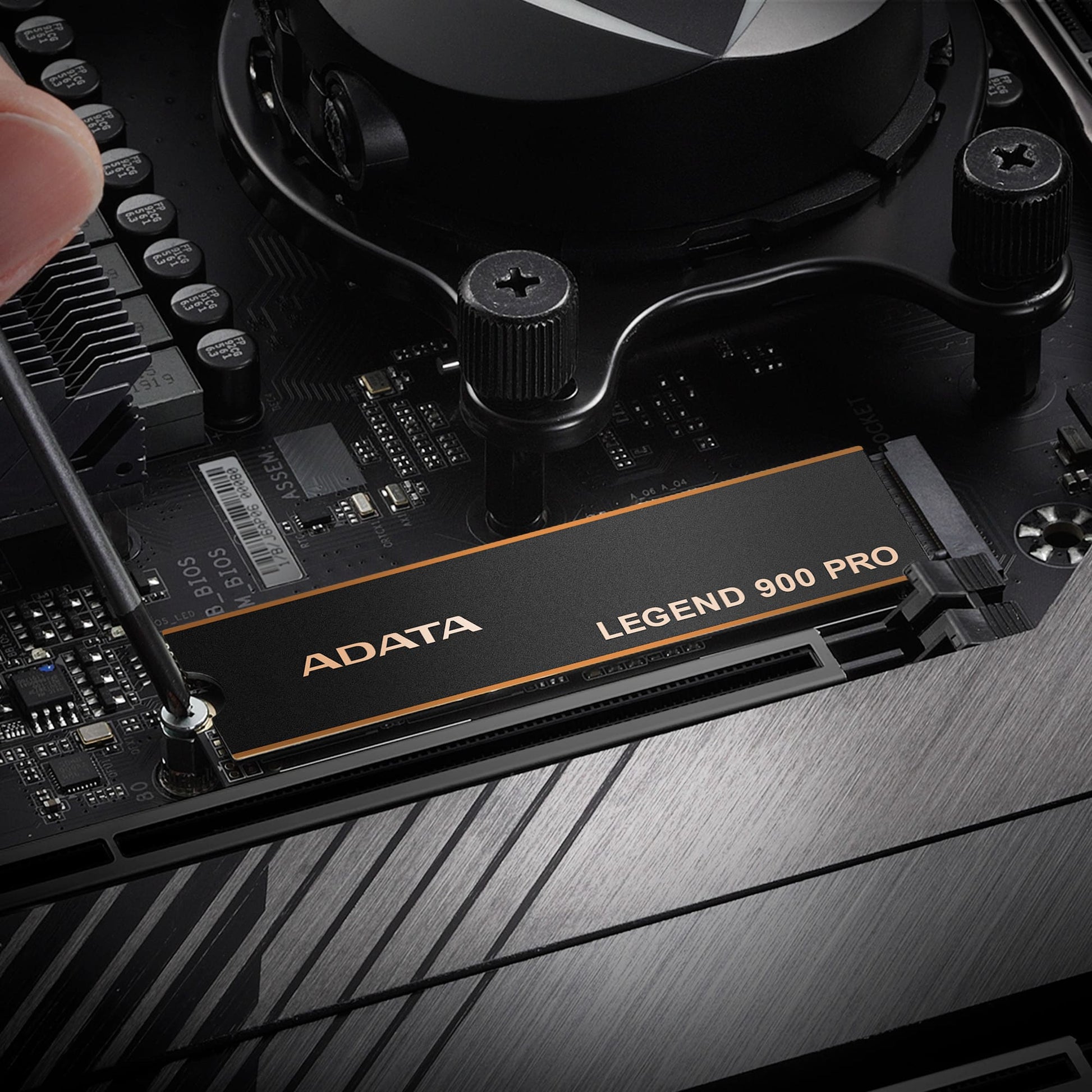 ADATA Legend 900 Pro 2 TB PCIe Gen4 x4 M.2 NVMe SSD – Up to 7,400 MB/s Read, 6,500 MB/s Write, NVMe 1.4, LDPC ECC, HMB, 1200 TBW