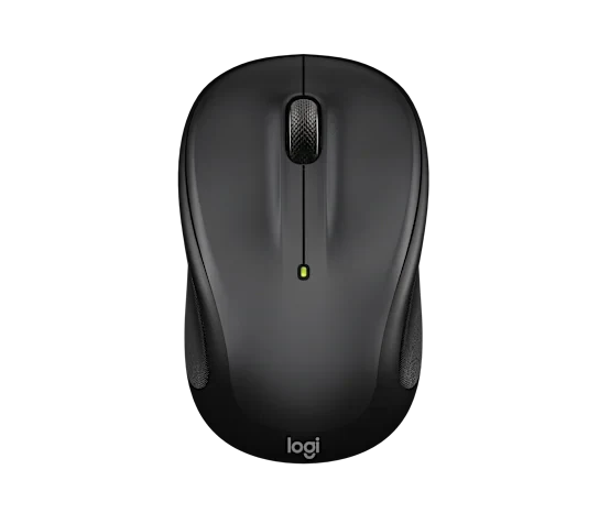 Logitech M325S Wireless Mouse | Compact 2.4 GHz USB Optical Mouse with Micro‑Precise Scrolling | 5 Buttons | 1000 DPI & Up to 18‑Month Battery Life